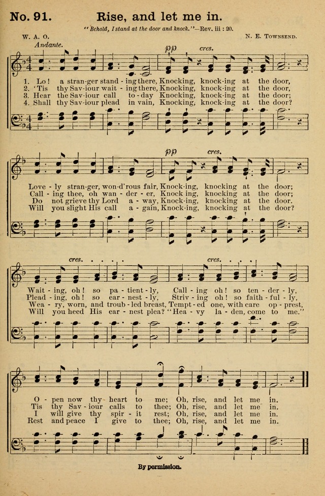Crowning Glory No. 1: a choice collection of gospel hymns page 91