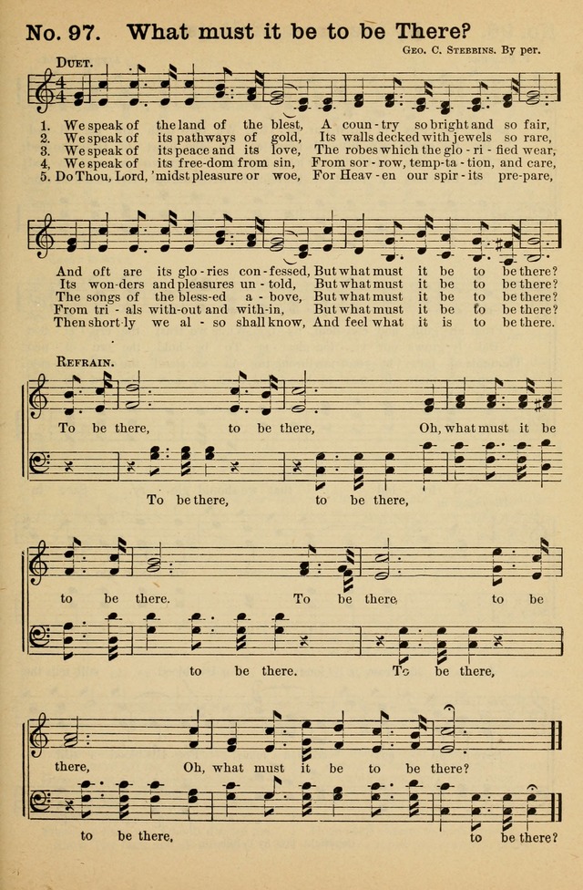 Crowning Glory No. 1: a choice collection of gospel hymns page 97