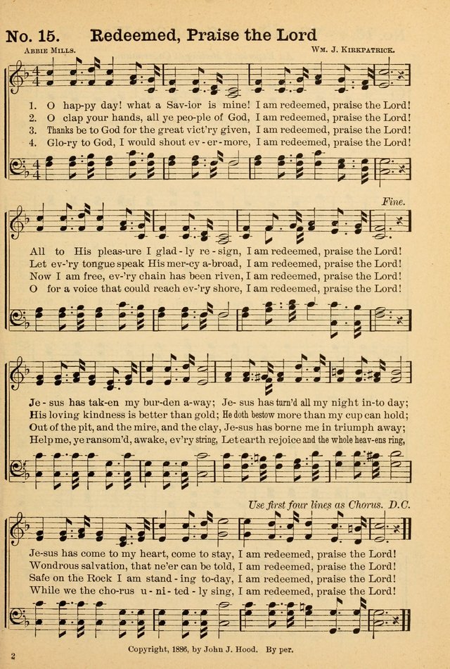 Crowning Glory No. 2: a collection of gospel hymns page 22