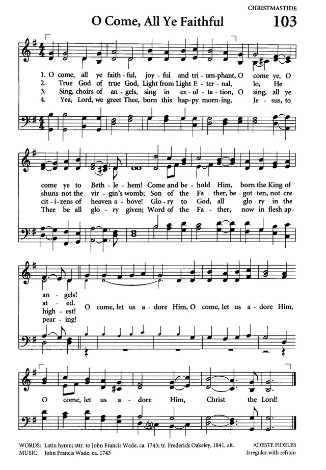 Celebrating Grace Hymnal page 101