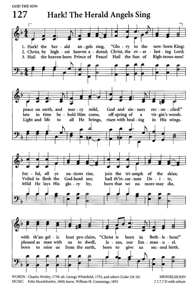 Celebrating Grace Hymnal page 124