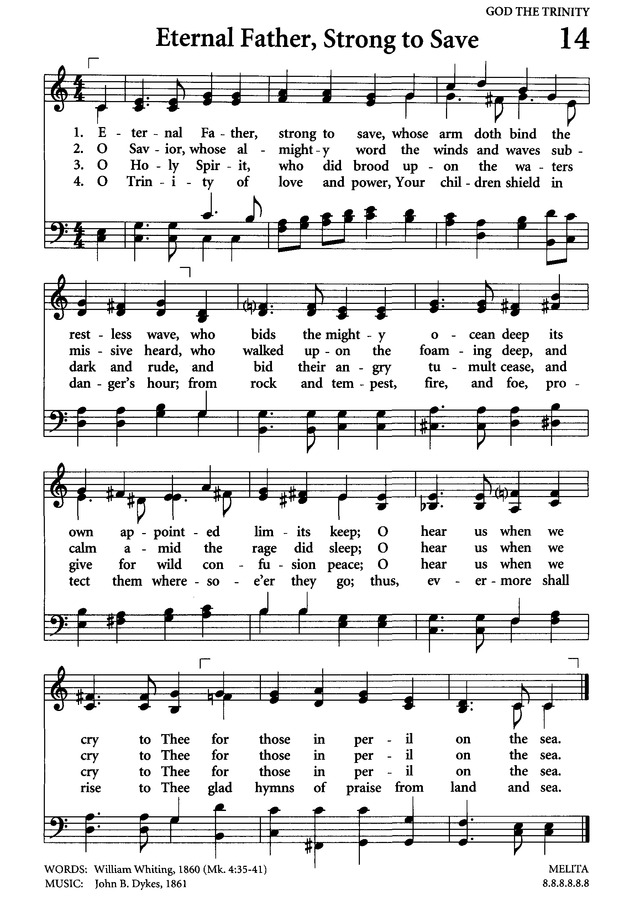 Celebrating Grace Hymnal page 13