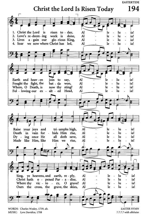 Celebrating Grace Hymnal page 185