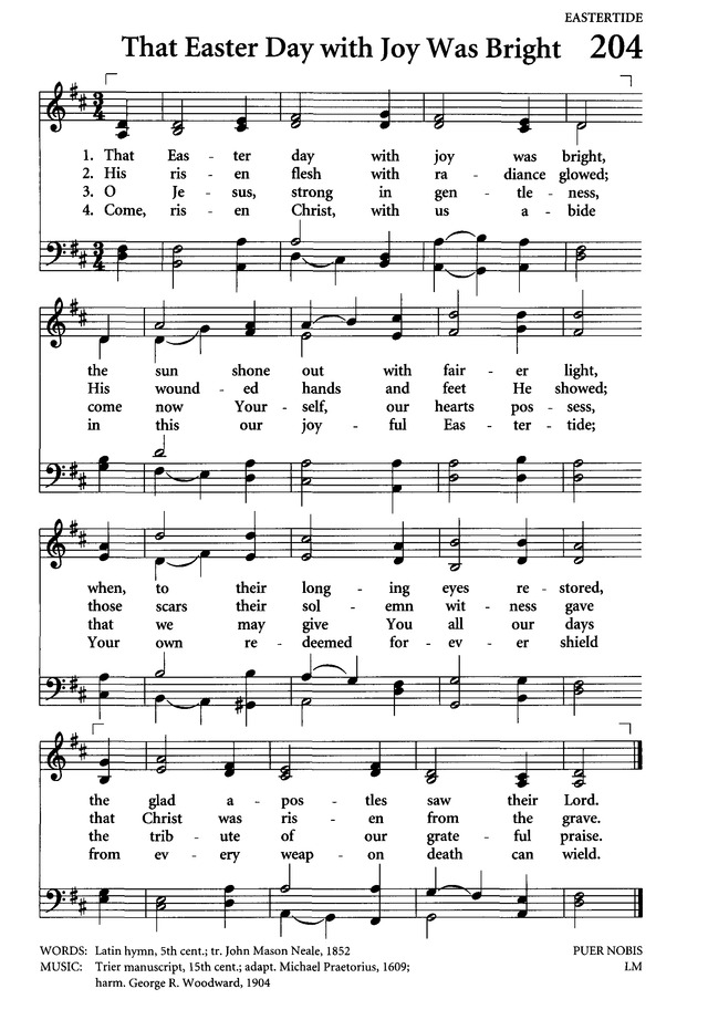 Celebrating Grace Hymnal page 195