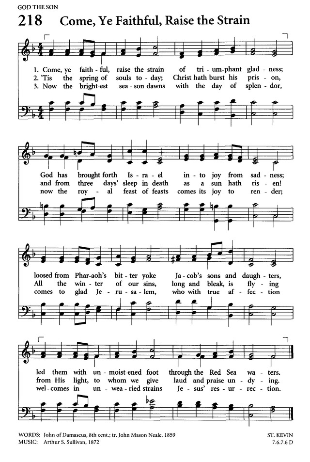 Celebrating Grace Hymnal page 206
