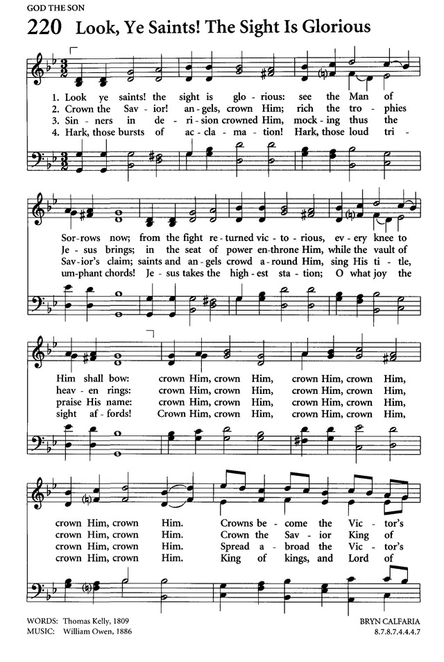 Celebrating Grace Hymnal page 208