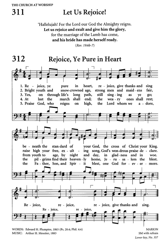 Celebrating Grace Hymnal page 292