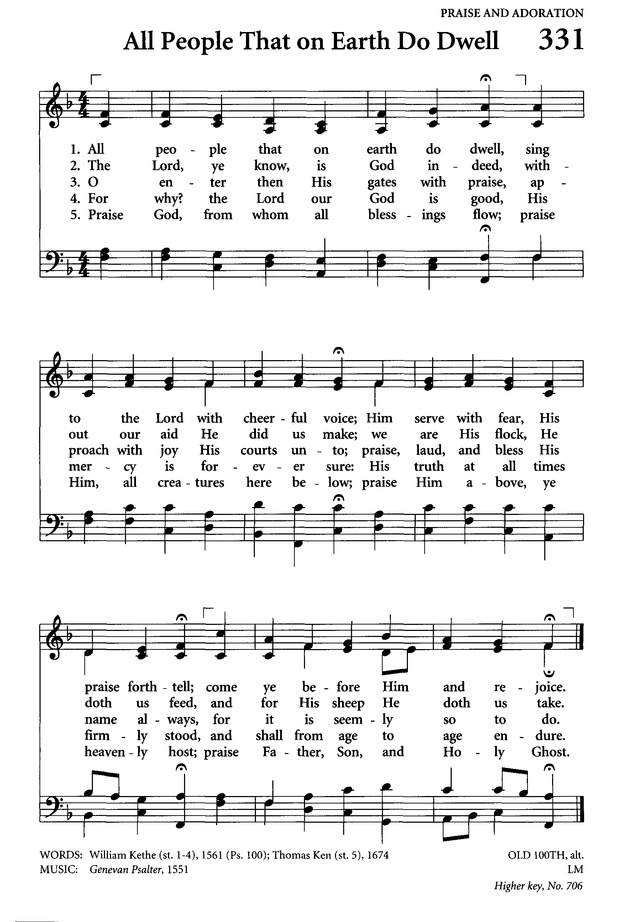 Celebrating Grace Hymnal page 311