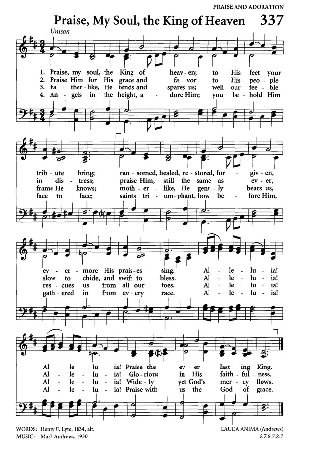 Celebrating Grace Hymnal page 317
