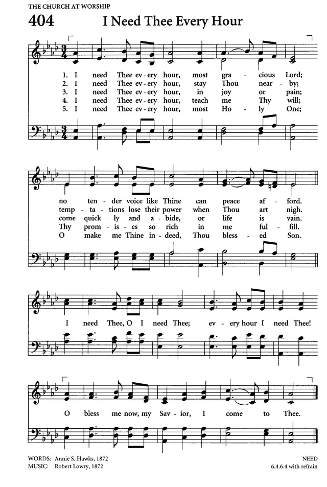 Celebrating Grace Hymnal page 380
