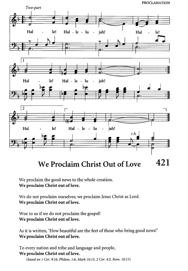 Celebrating Grace Hymnal page 395