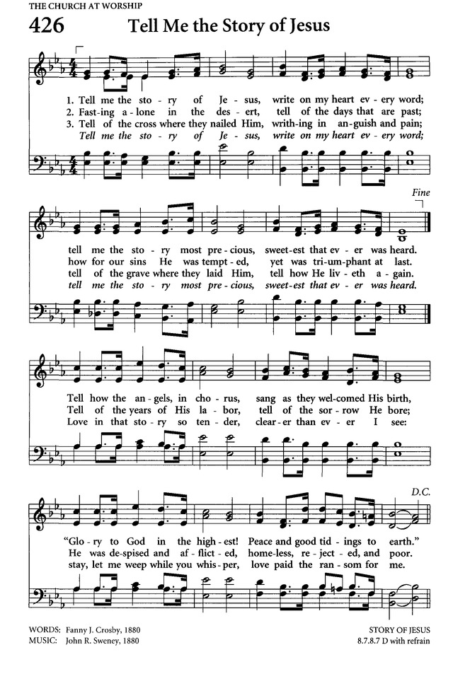 Celebrating Grace Hymnal page 400