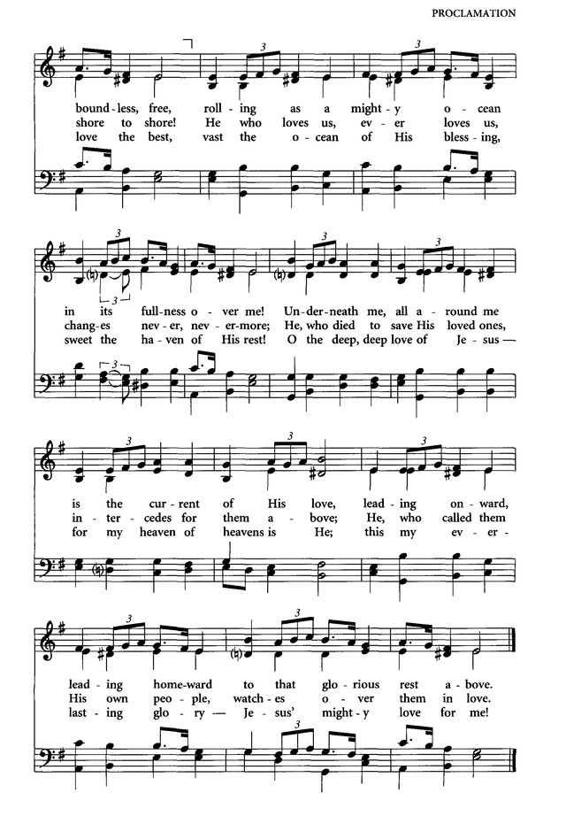 Celebrating Grace Hymnal page 411