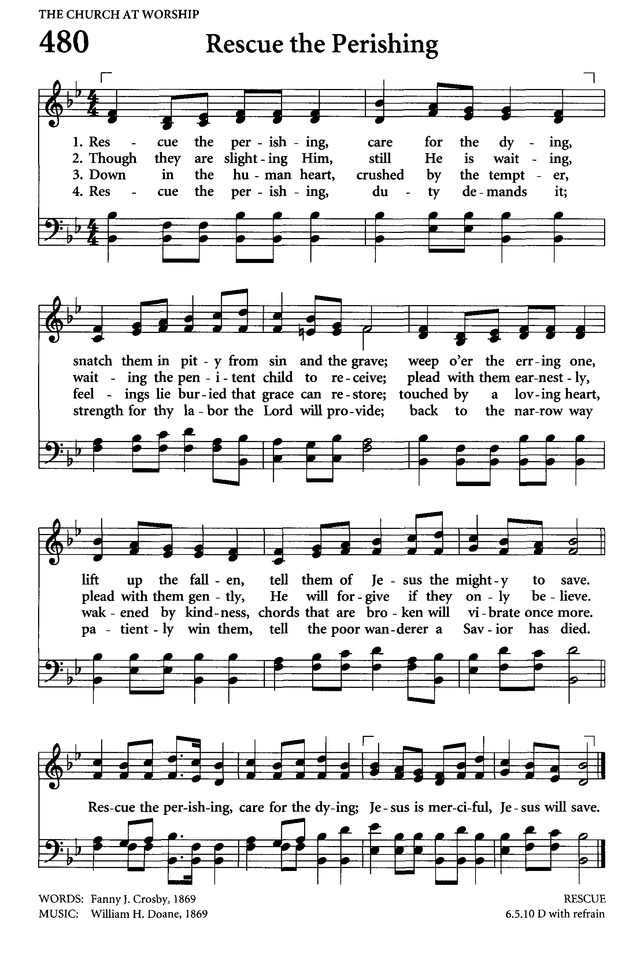 Celebrating Grace Hymnal page 450