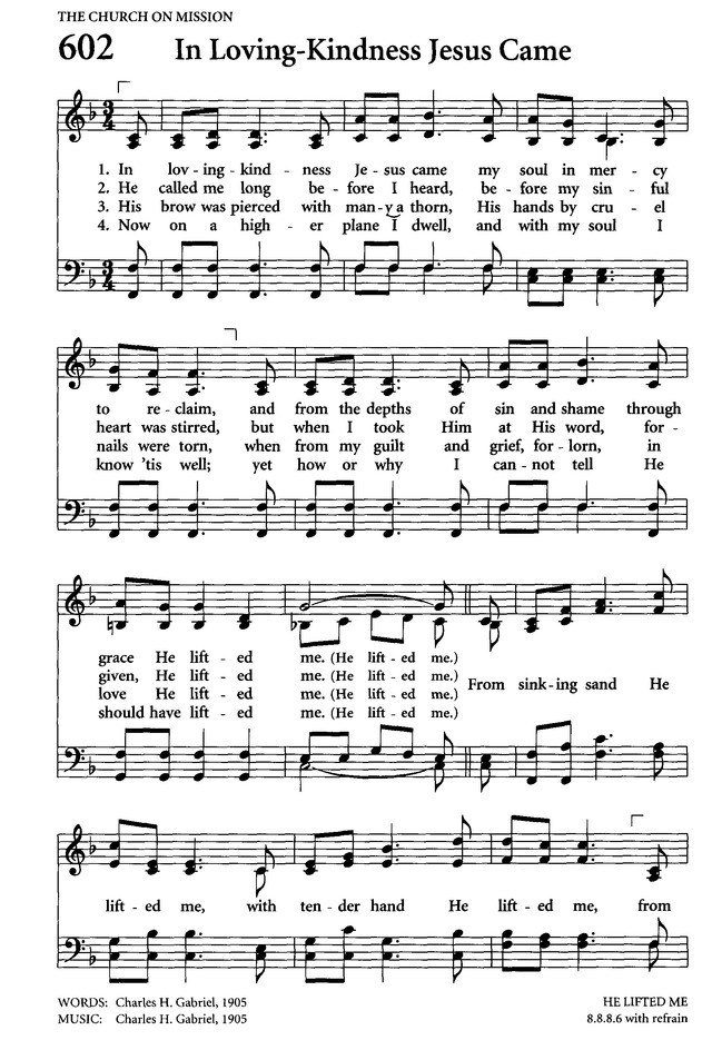 Celebrating Grace Hymnal page 568