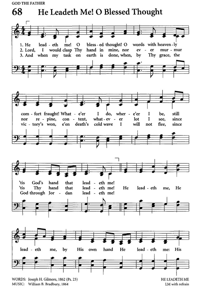 Celebrating Grace Hymnal page 66