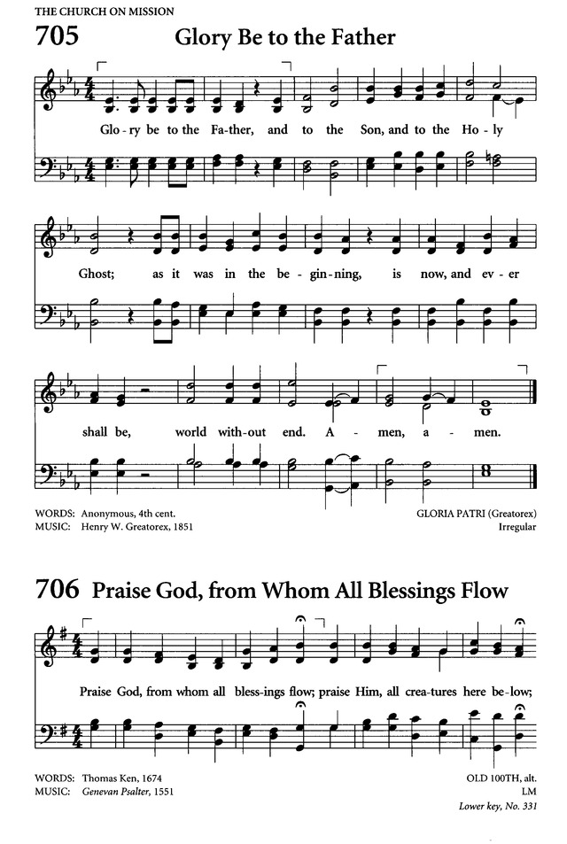 Celebrating Grace Hymnal page 674