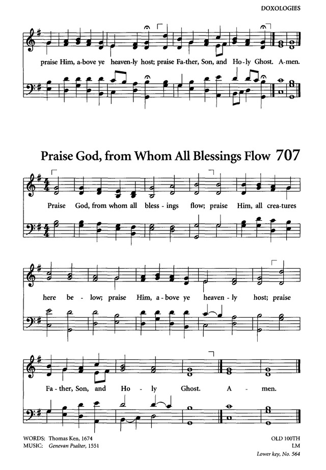 Celebrating Grace Hymnal page 675