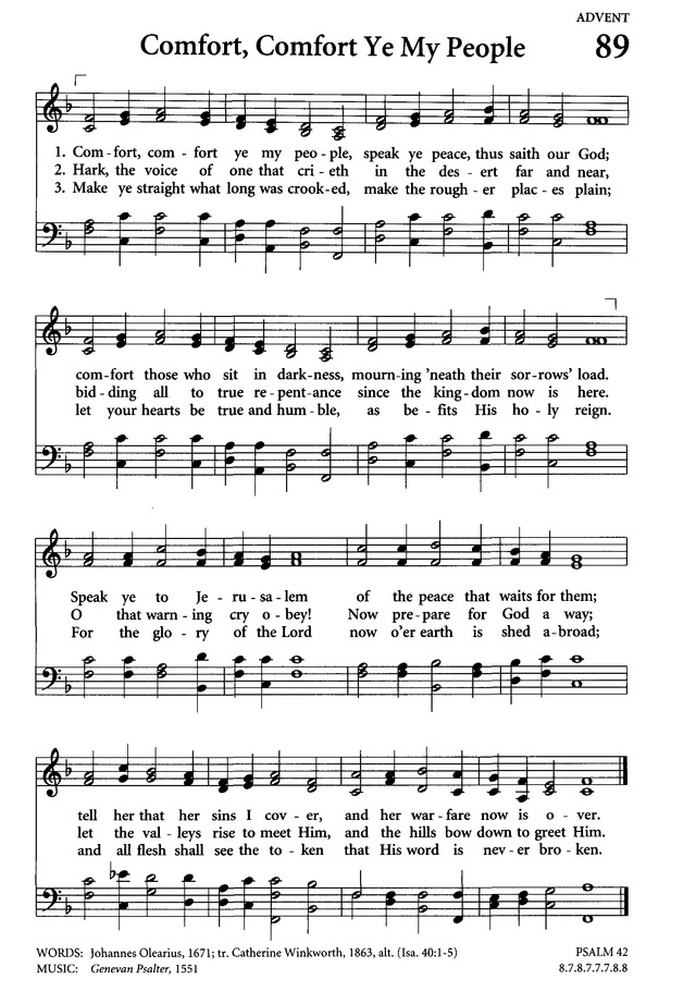 Celebrating Grace Hymnal page 87