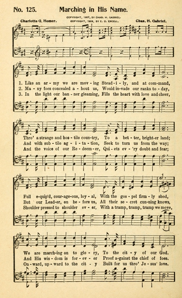 Christian Gospel Hymns: for church, Sunday school, and evangelistic meetings: contains the cream of all the old songs, and the very best of all the new page 134