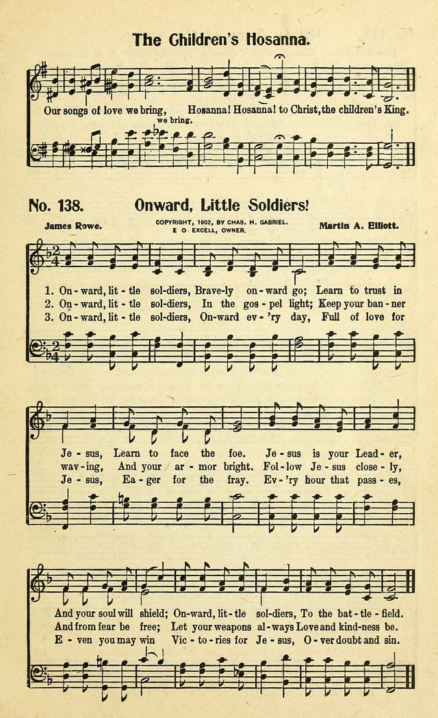 Christian Gospel Hymns: for church, Sunday school, and evangelistic meetings: contains the cream of all the old songs, and the very best of all the new page 151