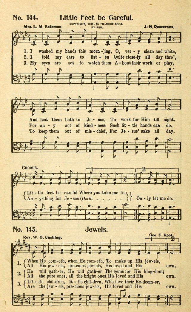 Christian Gospel Hymns: for church, Sunday school, and evangelistic meetings: contains the cream of all the old songs, and the very best of all the new page 156