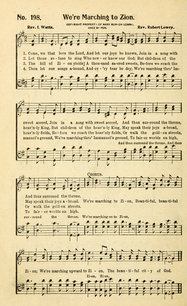Christian Gospel Hymns: for church, Sunday school, and evangelistic meetings: contains the cream of all the old songs, and the very best of all the new page 194