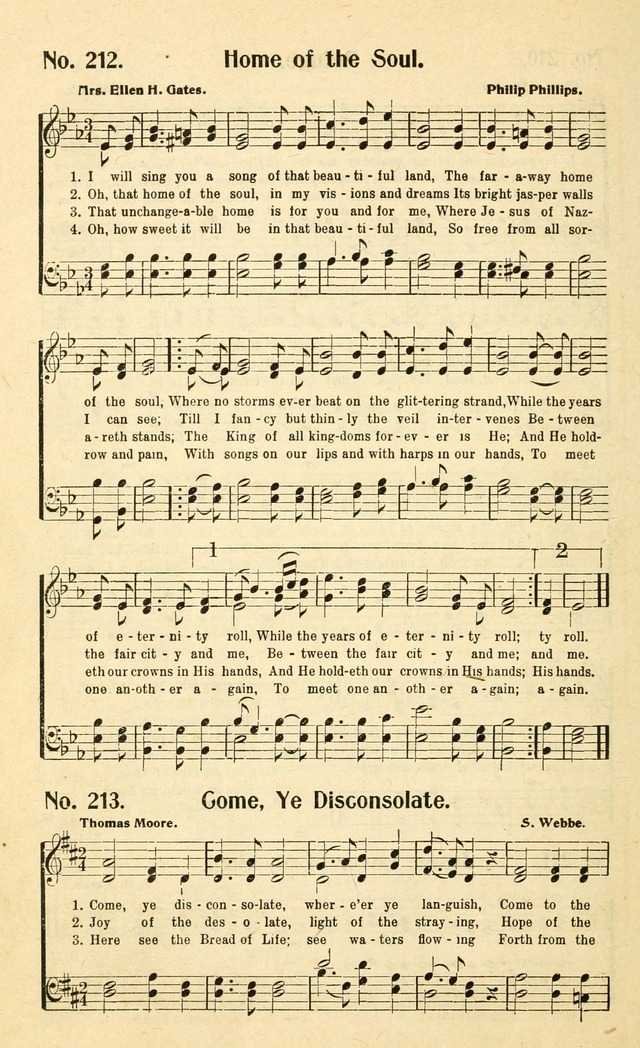Christian Gospel Hymns: for church, Sunday school, and evangelistic meetings: contains the cream of all the old songs, and the very best of all the new page 202