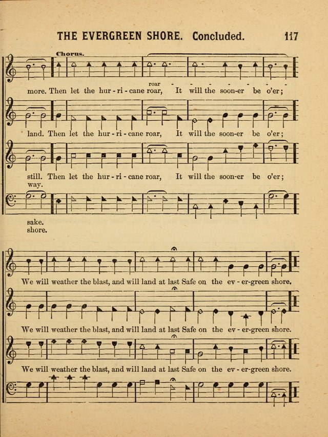 Crystal Gems for the Sabbath School: containing a choice collection of new hymns and tunes, suitable for anniversaries, and all other exercises of the Sabbath-school... page 117