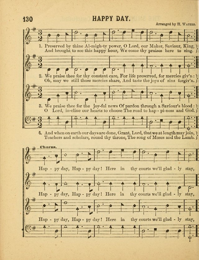 Crystal Gems for the Sabbath School: containing a choice collection of new hymns and tunes, suitable for anniversaries, and all other exercises of the Sabbath-school... page 130