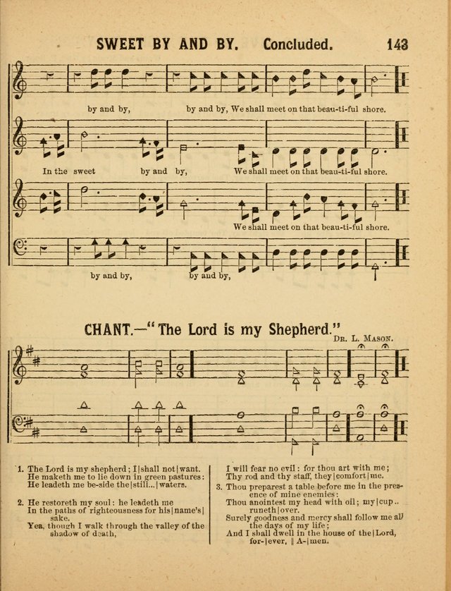 Crystal Gems for the Sabbath School: containing a choice collection of new hymns and tunes, suitable for anniversaries, and all other exercises of the Sabbath-school... page 143