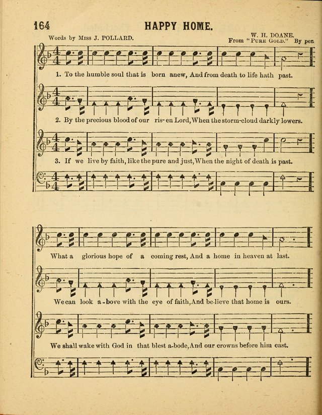 Crystal Gems for the Sabbath School: containing a choice collection of new hymns and tunes, suitable for anniversaries, and all other exercises of the Sabbath-school... page 164