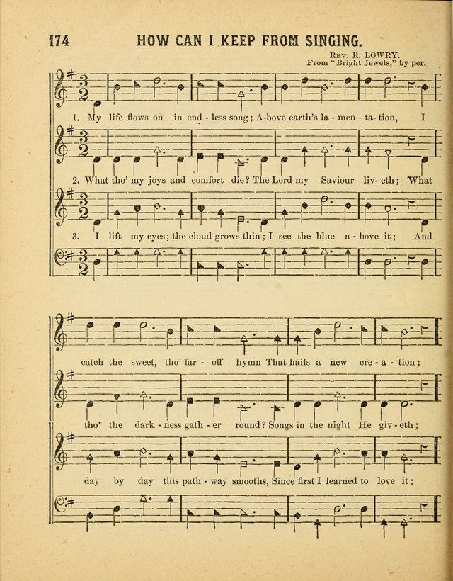 Crystal Gems for the Sabbath School: containing a choice collection of new hymns and tunes, suitable for anniversaries, and all other exercises of the Sabbath-school... page 174