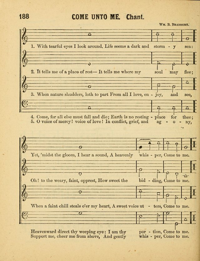 Crystal Gems for the Sabbath School: containing a choice collection of new hymns and tunes, suitable for anniversaries, and all other exercises of the Sabbath-school... page 188