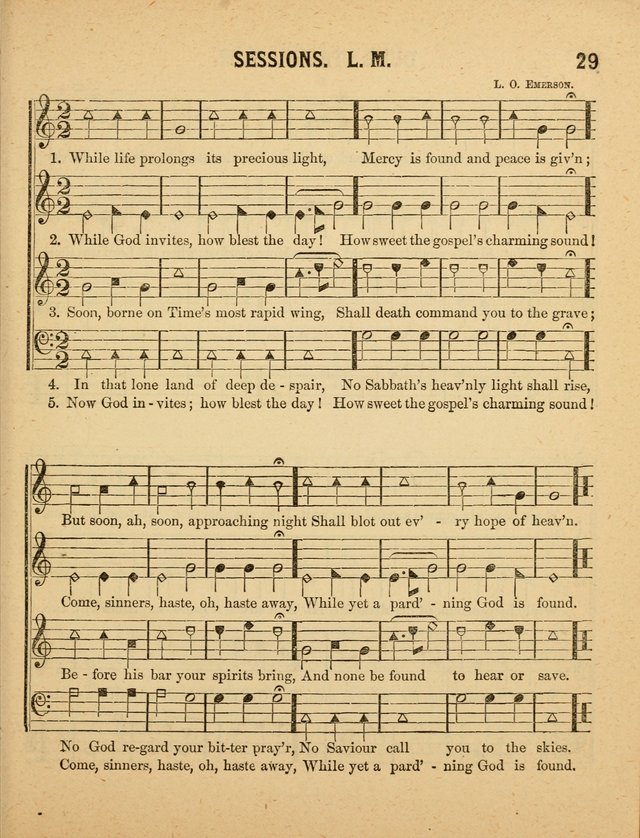 Crystal Gems for the Sabbath School: containing a choice collection of new hymns and tunes, suitable for anniversaries, and all other exercises of the Sabbath-school... page 29