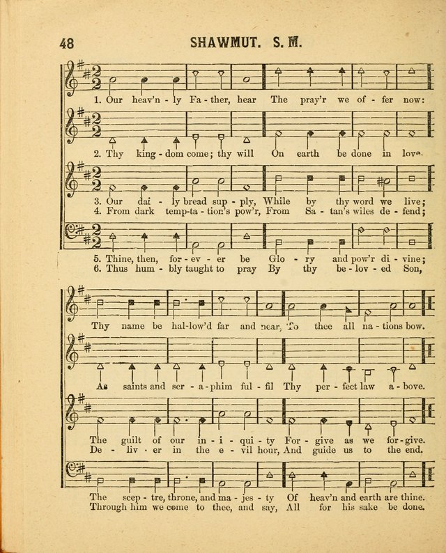 Crystal Gems for the Sabbath School: containing a choice collection of new hymns and tunes, suitable for anniversaries, and all other exercises of the Sabbath-school... page 48