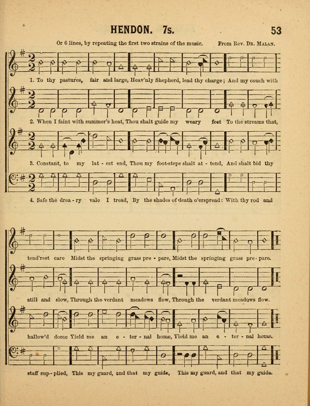 Crystal Gems for the Sabbath School: containing a choice collection of new hymns and tunes, suitable for anniversaries, and all other exercises of the Sabbath-school... page 53