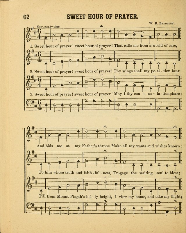 Crystal Gems for the Sabbath School: containing a choice collection of new hymns and tunes, suitable for anniversaries, and all other exercises of the Sabbath-school... page 62