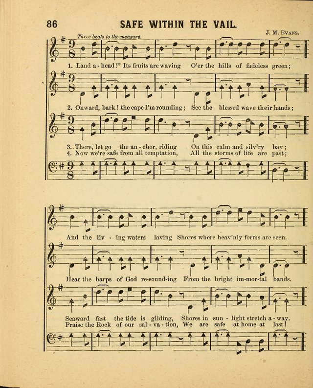 Crystal Gems for the Sabbath School: containing a choice collection of new hymns and tunes, suitable for anniversaries, and all other exercises of the Sabbath-school... page 86