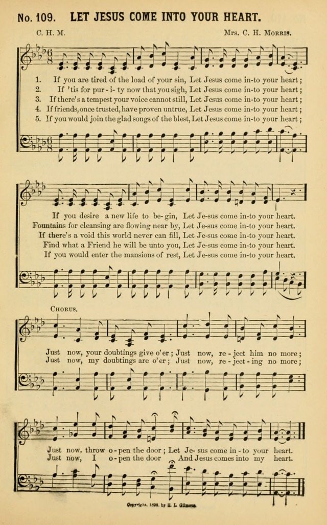 Christian Hymns No. 1 page 109