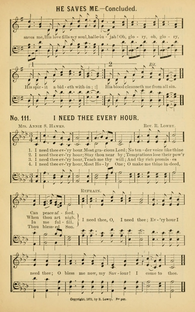 Christian Hymns No. 1 page 111