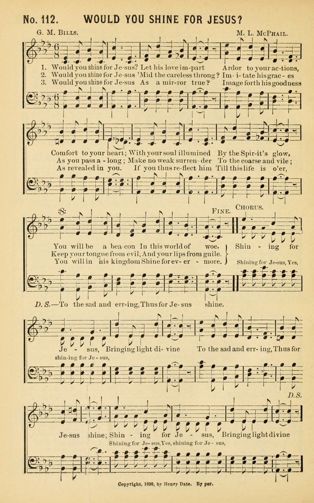 Christian Hymns No. 1 page 112