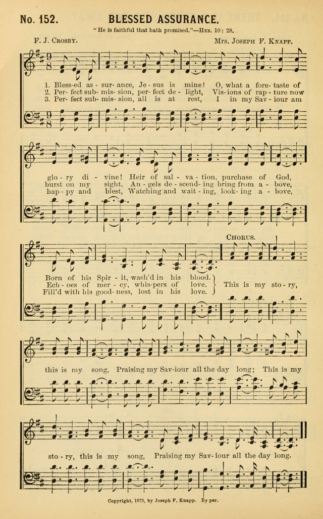 Christian Hymns No. 1 page 152
