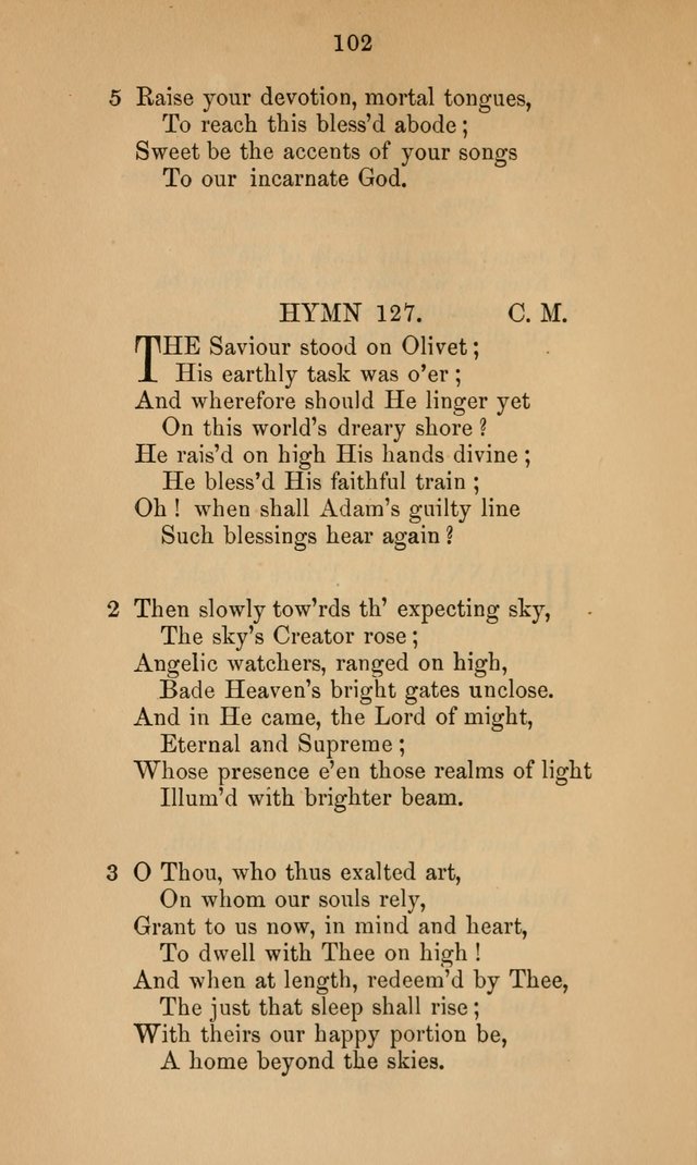 A Collection of Hymns page 102