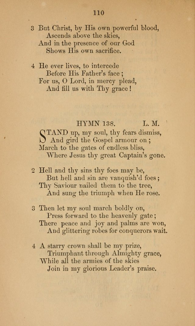 A Collection of Hymns page 110