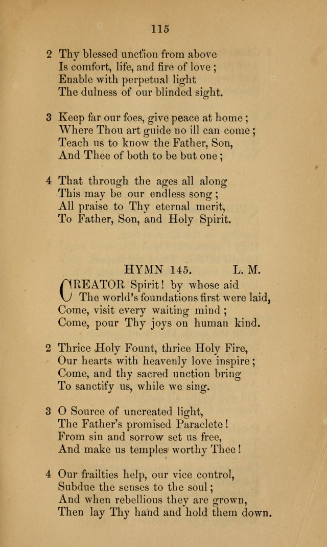 A Collection of Hymns page 115