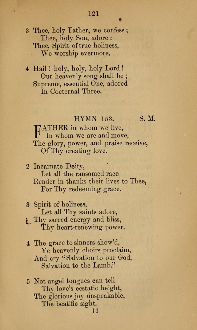 A Collection of Hymns page 121