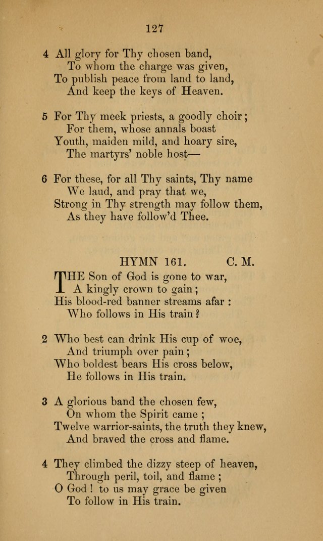 A Collection of Hymns page 127