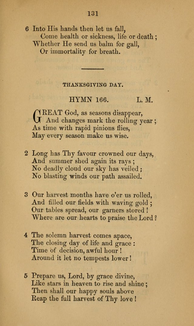 A Collection of Hymns page 131