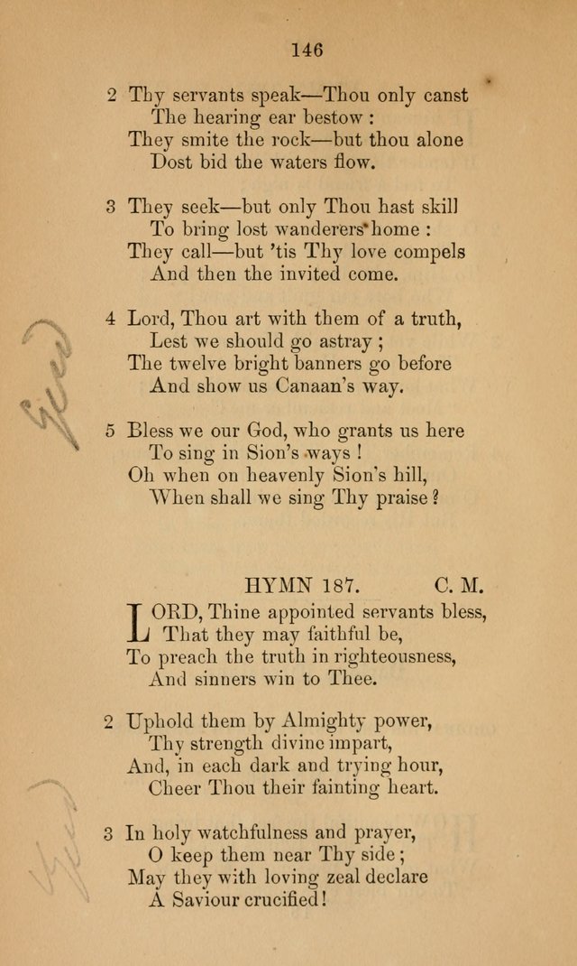 A Collection of Hymns page 146